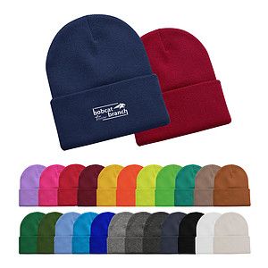 Free Shipping 12" Acrylic Knit Beanie