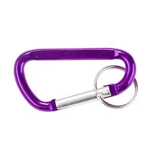 2 1/4" Carabiner W/Key Chain- Close Out