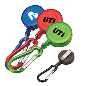 Badge Holder W/Carabiner - Close out