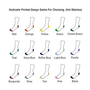 Free Shipping Seamless Full Color 360 degree Printing Socks
