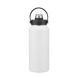 34 oz. Vacuum Handle Water Bottle w/Leak-proof Lid