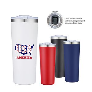 28 oz. Double Wall Stainless Steel Vacuum Tumbler Water Bottle