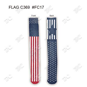 Flag Design 24" Knee High Tube Socks