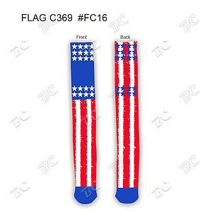 Flag Design 24" Knee High Tube Socks