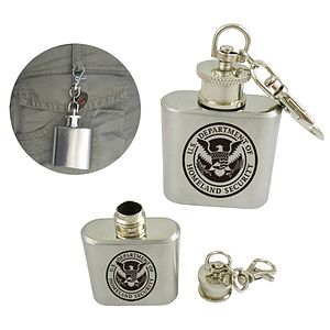 Stainless 1 oz Steel Flask(Close out)