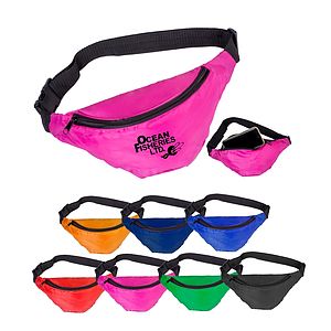 One Pocket Nylon Fanny Pack