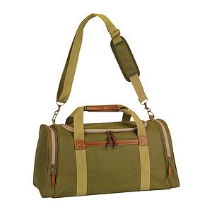 600D Leatherette Trim Executive Duffel