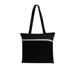 Large Front Zipper Tote