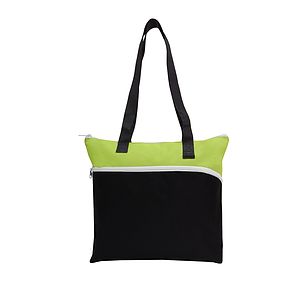 Large Front Zipper Tote