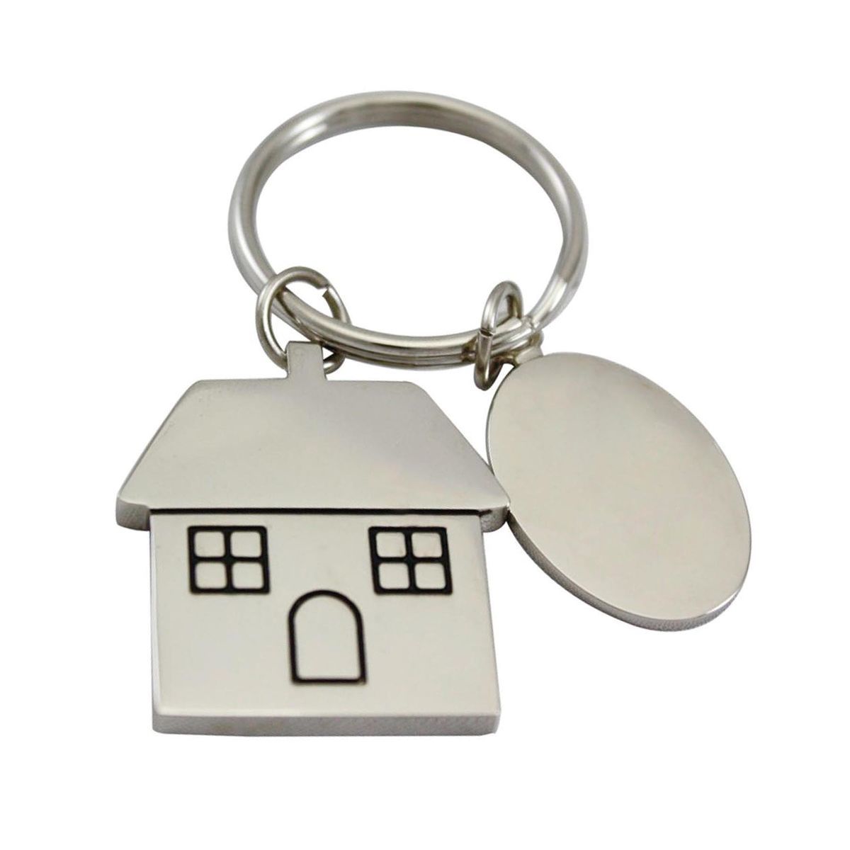 Free Shipping House Shaped Key Tag (Key Chain, Keychain, Key chains)