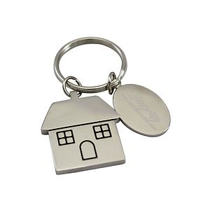 Free Shipping House Shaped Key Tag (Key Chain, Keychain, Key chains)