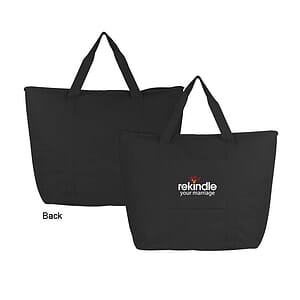 600D Polyester Jumbo Insulated Cooler Tote