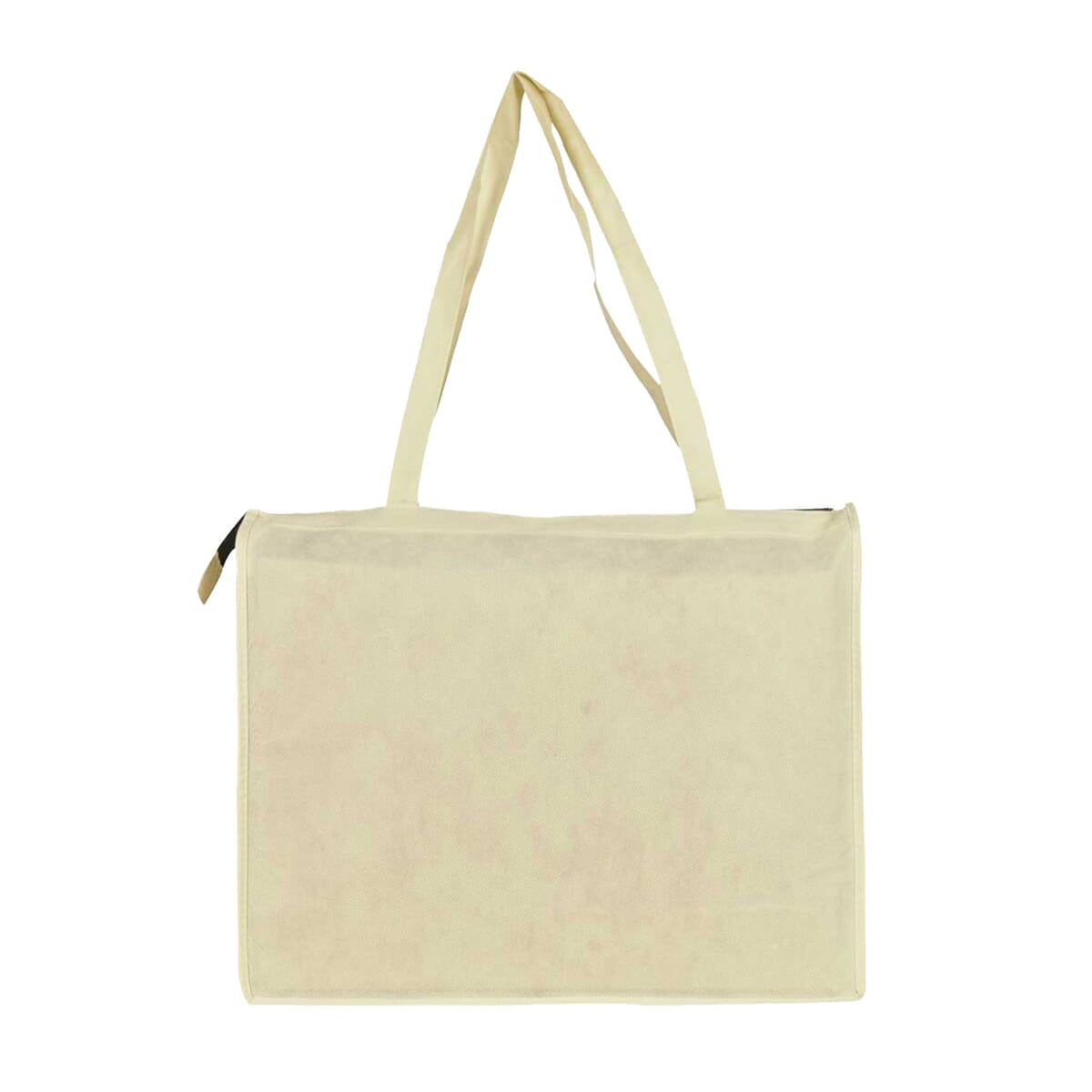 Extra LargeRecycled Non-Woven Polypropylene Tote w/ Zipper