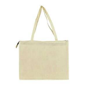 Extra LargeRecycled Non-Woven Polypropylene Tote w/ Zipper