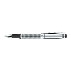 Gamma Satin Chrome Metal Pen, Ballpoint pen