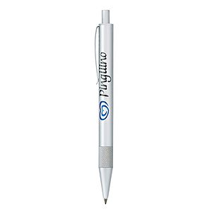 Apolo-I Satin Chrome Metal Pen, Ballpoint pen