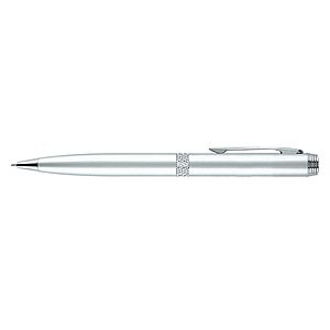 Apolo-II Satin Chrome Metal Pen, Ballpoint pen