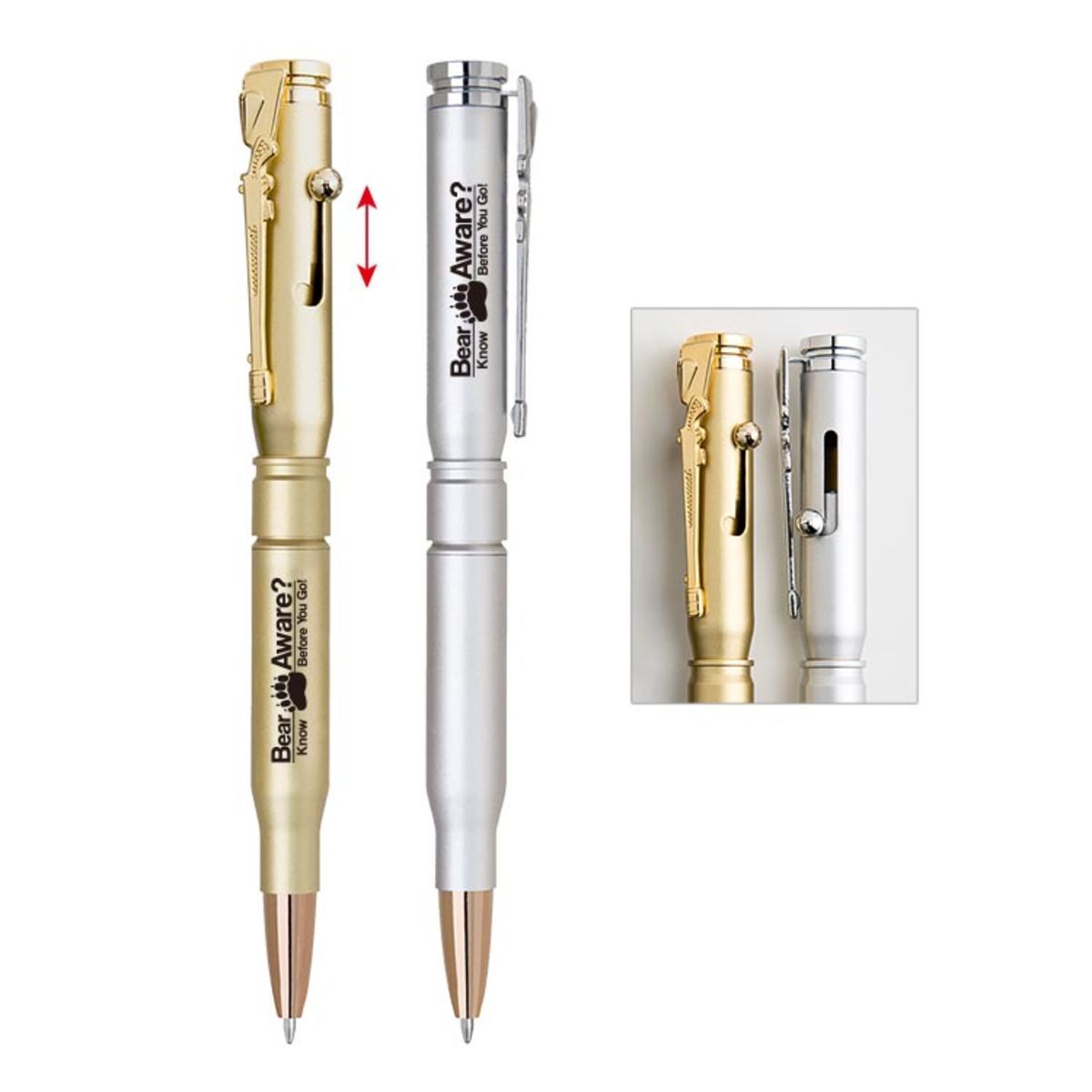 Bolt Action Metal Ballpoint Pen