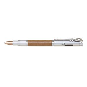 Brindle Bolt Action Bamboo & Brass Pen