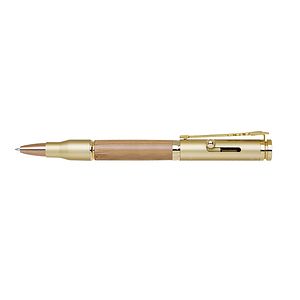 Upton Bolt Action Bamboo & Brass Pen