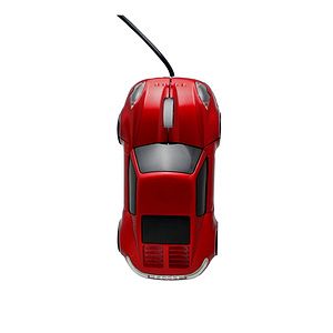 Car Shaped Wired Optical USB Mouse - Close Out