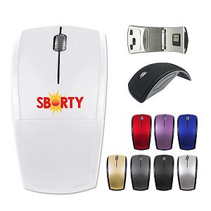 Foldable 2.4 GHZ Wireless Optical Mouse/Mice