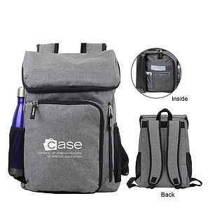 300D polyester Travel Multi Pocket Padded Deluxe Computer Backpack