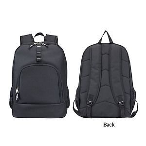 600D Poly Computer Backpack w/ Padded Back Panel