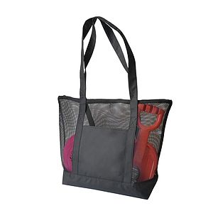Deluxe Mesh Zipper Tote