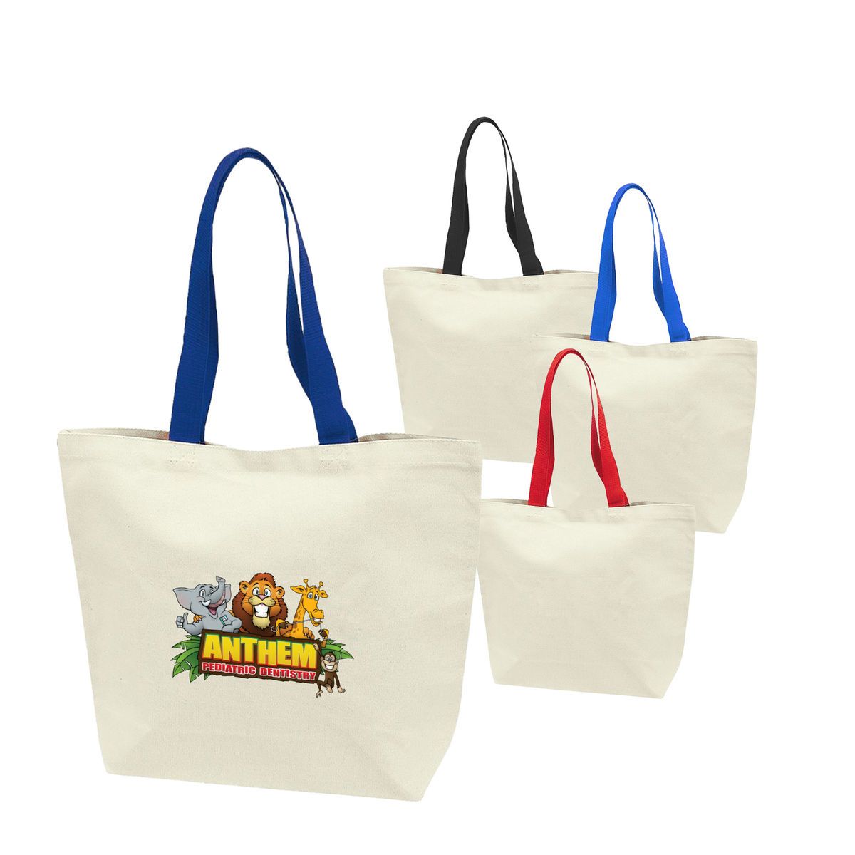 13 oz. Heavy Cotton Canvas Tote Bag w/Gusset