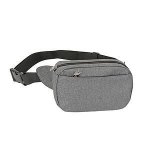 Heather Rounded 3 Pockets Fanny Pack