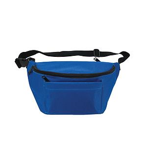 600D Polyester 3-Zipper Fanny Pack/Crossbody Sling