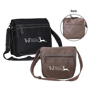 12 oz. Cabana Canvas Messenger Bag
