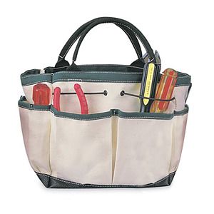 12 oz. Canvas Gardening Tool Tote Bag