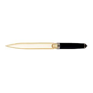 Achilles Matte Black Letter Opener