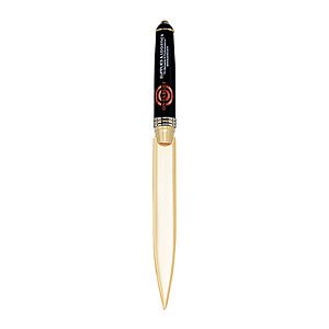 Achilles Matte Black Letter Opener