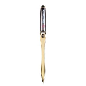 Achilles Gun Metal Letter Opener