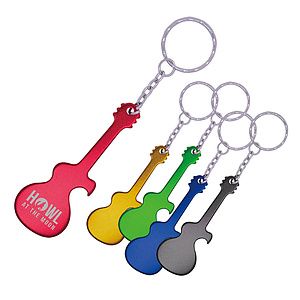Guitar Bottle Opener W/Key Chain- Close Out