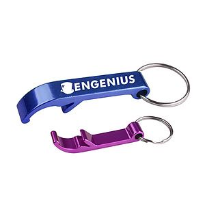 Bottle Opener W/Key Ring, Key Chain, Key Chains- Close Out