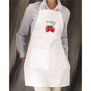 Butcher Style Cotton Twill Apron