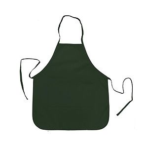 Heather NL2R Long Round Bottom Cotton Twill Apron