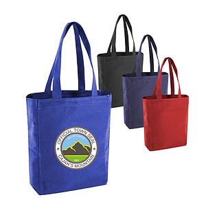 10 oz. Large Gusset Cotton Canvas Tote