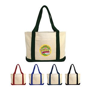 Heavy Duty Medium 11 oz. Cotton Canvas Tote Bag Boat Bag