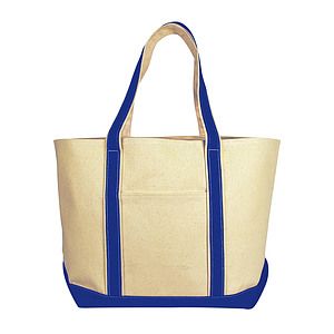 16 oz. Heavy Duty Large Cotton Canvas Tote Bag Boat Bag