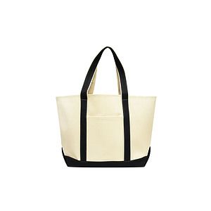Heavy Duty Durable Cotton Canvas Tote Bag Boat Bag