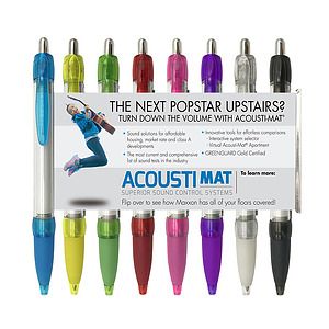 Free Shipping Broadcast Banner Pen- Full Color process