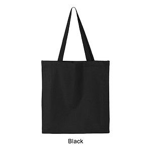 12 oz. Heavy Cotton Gusset Shopping Tote Bag_R111BT
