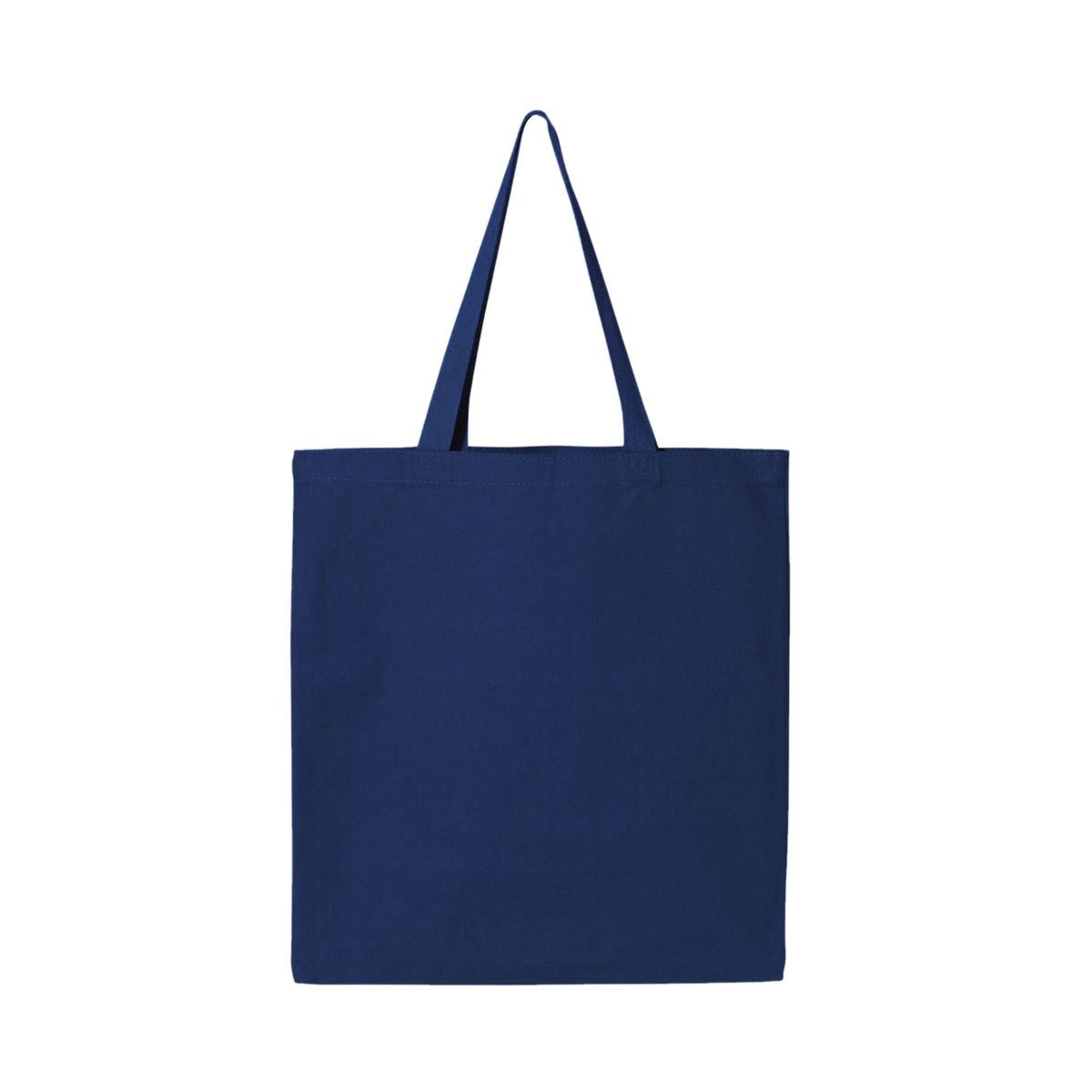 6oz. Cotton Canvas Economical Tote Bag /w All Side Gusset_R122BT