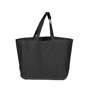 6 oz. 100% Cotton Sheeting Travel Tote Bag w/ Bottom Gusset