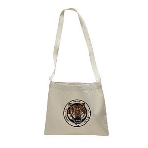 12 oz. Natural Color Cotton Canvas Small Messenger Bag